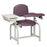 Lab X Series - Blood Drawing Chair Padded Flip Up Arm Black - 66020-3BK