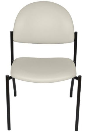 UMF Medical Side Chair Sand Gray Without Armrests Vinyl - 1225SN