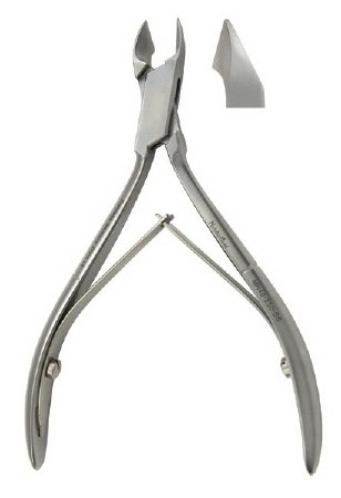 MeisterHand - Tissue / Cuticle Nipper Convex Jaw 4-1/2 Inch Length Stainless Steel - MH40-250-SS
