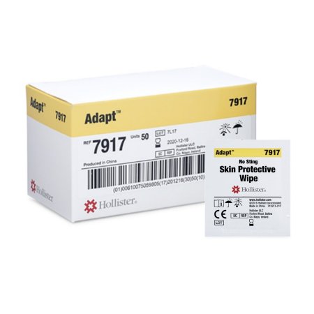 Adapt No Sting - Skin Barrier Wipe 42% / 58% Strength Water / PVP / Butylene Glycol Individual Packet NonSterile - 7917
