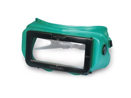 Biodex Medical Systems Radiation Protection Goggles Clear Tint Glass Lens Green Frame Elastic Strap One Size Fits Most - 117-425