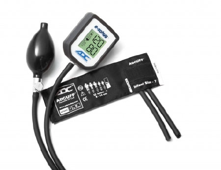 American Diagnostic Corp Diagnostix Aneroid Sphygmomanometer Pocket Style Hand Held 2-Tube Infant Size Arm - 720-9CBK