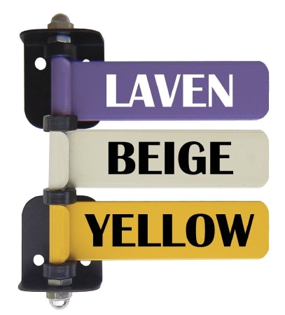 Omnimed Exam Room Signal Flag Wall Mount 3-Flag 1-1/3 X 4 Inch - 291733-CP2