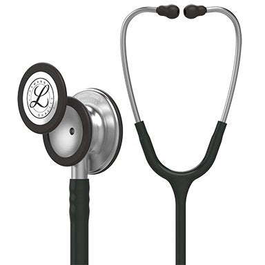 3M Littmann Classic III Classic Stethoscope Black 1-Tube 27 Inch Tube Double Sided Chestpiece - 5620