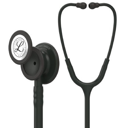 3M Littmann Classic III Classic Stethoscope Black 1-Tube 27 Inch Tube Double Sided Chestpiece - 5620