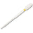 PTS Diagnostics - Capillary Blood Collection Tube Micro-hematocrit Plain 40 mm Length 20 µL Yellow Stripe Without Closure Glass Tube - 2864