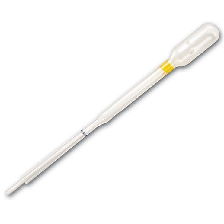 PTS Diagnostics Capillary Blood Collection Tube Micro-hematocrit Plain 40 mm Length 20 µL Yellow Stripe Without Closure Glass Tube - 2864