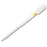 PTS Diagnostics Capillary Blood Collection Tube Micro-hematocrit Plain 40 mm Length 20 µL Yellow Stripe Without Closure Glass Tube - 2864