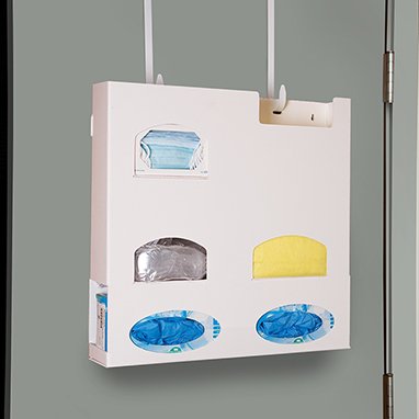 Health Care Logistics - Hygiene Dispensing Station Wall Mount Quartz Beige 21-1/8 L X 21-3/8 W X 4-3/4 D Inch - 17785