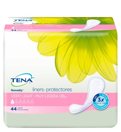 Essity HMS North America Inc TENASerenity Very Light Bladder Control Pad 9 Inch Length Light Absorbency Dry-Fast Core One Size Fits Most Unisex Disposable - 64900