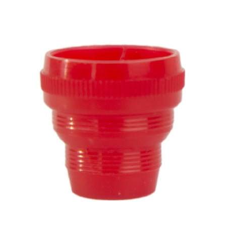 Dynamic Diagnostics Tube Closure Polyethylene Plug Cap Red 10 to 16 mm For 10, 12, 13 and 16 mm Tubes - 2000-11-RED