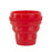 Dynamic Diagnostics - Tube Closure Polyethylene Plug Cap Red 10 to 16 mm For 10, 12, 13 and 16 mm Tubes - 2000-11-RED