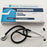 Sklar Sklar Cardiology Stethoscope Black 2-Tube 28 Inch Tube Single Head Chestpiece - 328872