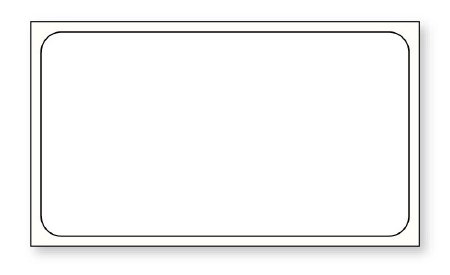 United Ad Label - Blank Label Tape Printer Label White Paper 1-1/4 X 2-1/4 Inch - ULDP3122X