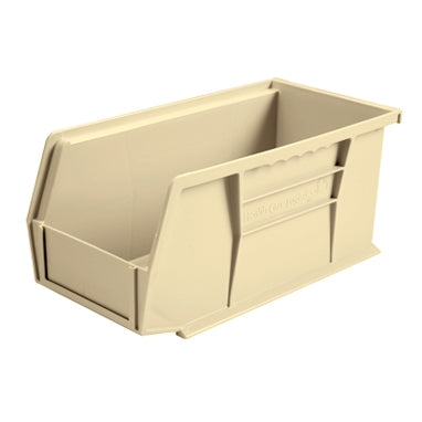 Health Care Logistics HCL Super Tough Storage Bin Ivory Industrial Grade Polymers 5 X 5-1/2 X 10-7/8 Inch - 1410I