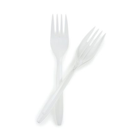 McKesson - Fork Medium Weight White Polypropylene - 16-4595
