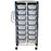 Mjm International - Specialty Cart 5.5 X 12.25 X 16 Inch Bin Size, 16.75 X 36 X 66.87 Inch - 360-16T