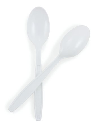 McKesson McKesson Spoon General Purpose White Polypropylene - 16-70034