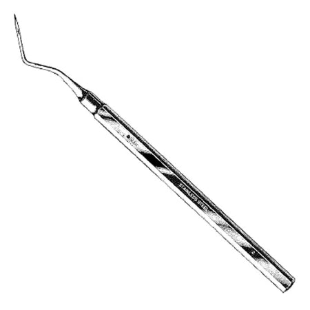Sklar Sklar Root Tip Pick Heidbrink Stainless Steel #2 Delicate Tip Angled Right Approximately 90° - 49-3750