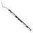 Sklar Sklar Root Tip Pick Heidbrink Stainless Steel #2 Delicate Tip Angled Right Approximately 90° - 49-3750