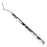 Sklar - Root Tip Pick Heidbrink Stainless Steel #2 Delicate Tip Angled Right Approximately 90° - 49-3750
