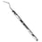 Sklar Sklar Root Tip Pick Heidbrink Stainless Steel #3 Delicate Tip Angled Left Approximately 90° - 49-3755