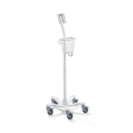Welch Allyn - Spot Monitor Mobile Work Surface Stand Mobile Classic Stand with Basket For use with Connex Spot Monitors - 7000-MS3