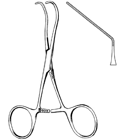 Sklar Sklar Neonatal Clamp Castaneda 5 Inch Stainless Steel - 52-6991