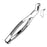 Sklar - Extracting Forceps OR Grade Stainless Steel NonSterile NonLocking Plier Handle Angled Left #88L Sharp Smooth Tips - 49-4220