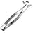 Sklar - Extracting Forceps OR Grade Stainless Steel NonSterile NonLocking Plier Handle Curved #23 Blunt Serrated Tips - 49-4095