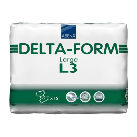Abena Delta-Form - Unisex Adult Incontinence Brief Large Disposable Heavy Absorbency - 308873