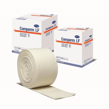 Hartmann Comperm LF Tubular Compression Bandage Lower Legs, Arms Cotton / Polyester 3 Inch X 11 Yards Size D - 83040000