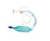 Mercury Medical - Anesthesia Breathing Circuit Corrugated Tube 12 Inch Tube Single Limb Pediatric 1 Liter Bag Single Patient Use - 1080352