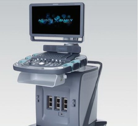 Siemens Acuson X600 - Ultrasound System Tilt/Rotate Adjustable Monitor, 1600 X 900 Monitor Resolution, Trackball, 1 cm Minimum Depth of Field, 30 cm Maximum Depth of Field - Global Medical Imaging - 115081