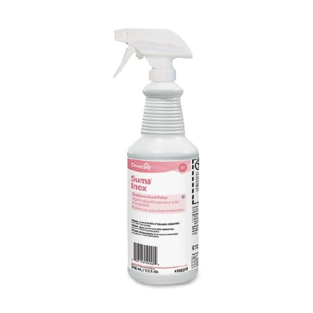 Lagasse Suma Inox Stainless Steel Cleaner Oil Based Liquid 32 oz. Bottle Hydrocarbon Scent - DVO94368259