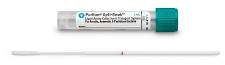 Puritan Medical Products SWAB, FLOCK LIQUID AMIES S/L 1ML 12X80MM (50VL/BX 6VL/CS) - LA-116