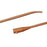 Bard Bardia Urethral Catheter Coude Olive Tip Red Rubber 22 Fr. 16 Inch - 802522