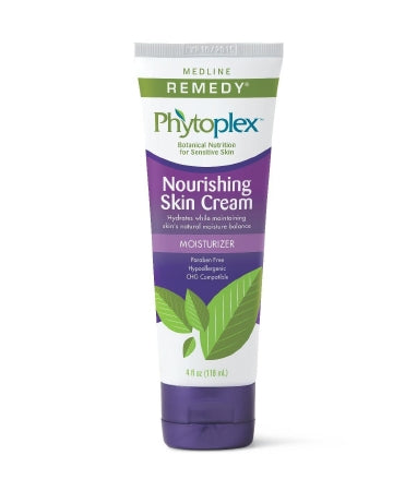 Remedy Phytoplex - Hand and Body Moisturizer 4 oz. Tube Unscented Cream CHG Compatible - Medline - MSC0924004