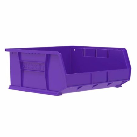 Akrobins - Storage Bin AkroBins Purple Plastic 7 X 14-3/4 X 16-1/2 Inch - 30250PURPL