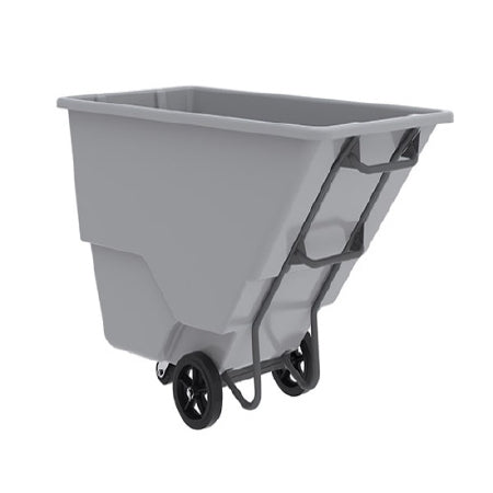 Akro-Mils - Tilt Truck 1 Caster / 2 Rubber Wheels 1,000 lbs. With Handle Plastic - 77510GREY