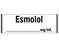 Shamrock Scientific Shamrock Pre-Printed Label Anesthesia Label ESMOLOL / _____ mg / mL White 1/2 X 500 Inch - SA-3230