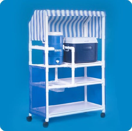 IPU Combo Hydration Cart 24 X 26 X 66 Inch - VL CHC48 WC