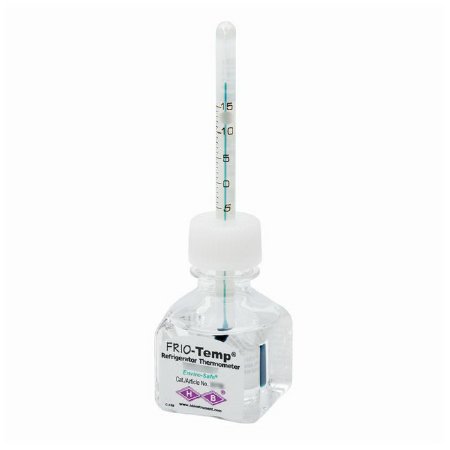 FRIO-Temp - Liquid-in-Glass Thermometer Frio-Temp Celsius -5° to 15°C Partial Immersion Does Not Require Power - 13-202-508