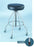 Blickman Passaic Exam Stool Backless 2 Inch Casters Black - 7714-PSSC