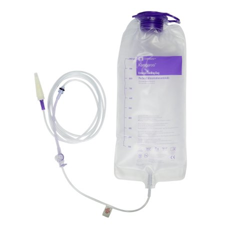 Kangaroo Joey - Enteral Feeding Pump Bag Set 1000 mL DEHP-Free PVC - Cardinal - 763656