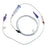 Kangaroo 924 - Pump Feeding Safety Screw Spike Set DEHP-Free PVC - Cardinal - 775759