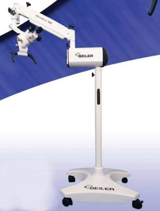 IQ Slim - ENT Microscope Straight Binocular Head 3-Step Turret 4.2X, 7X, 11X 96 to 264VAC Floor Mount - IQ-ENT1-SLIM