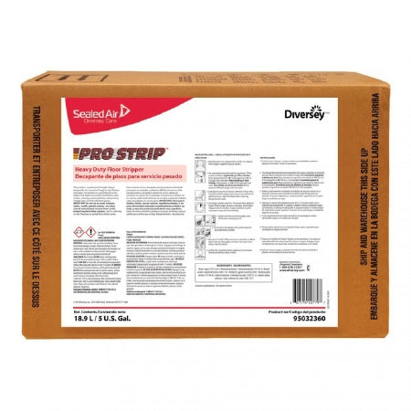 Lagasse Pro Strip Floor Stripper Liquid 5 gal. Box Cherry Almond Scent - DVS95594354