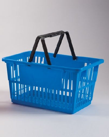 Health Care Logistics Health Care Logistics Tote Basket Blue Plastic / Fiberglass / Nylon 10 X 13-1/4 X 19-1/4 Inch - 4024B