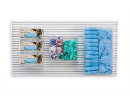 Market Lab Inc PPE Dispenser Clear Acrylic Manual Bulk Wall Mount - 6569